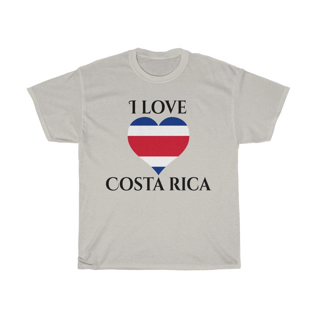 Costa Rica Heart Flag Standard Tee 1 - Unisex