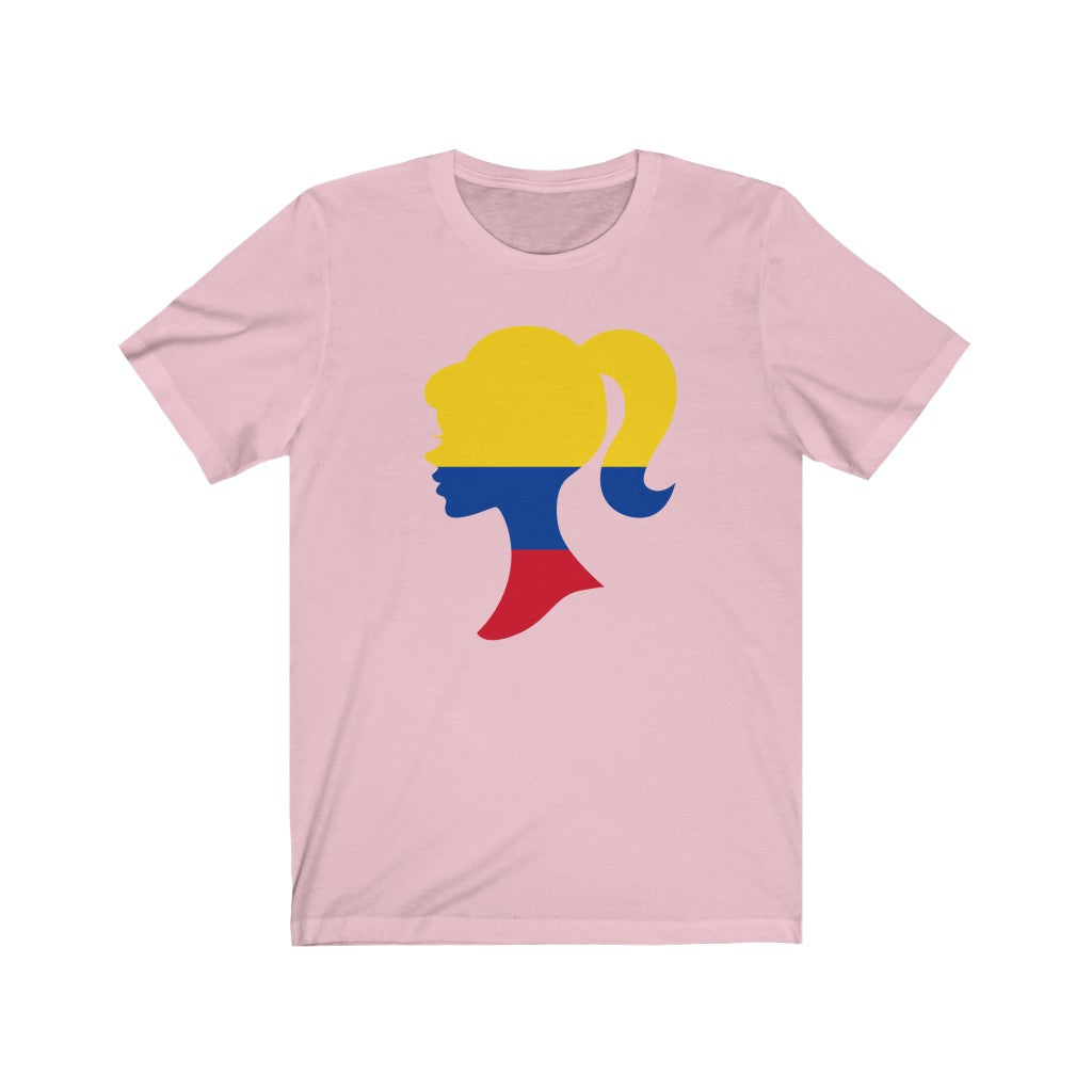Colombia Girl Flag Premium Tee - Unisex
