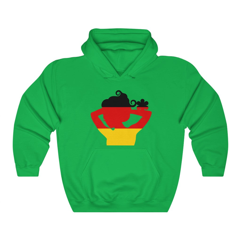 Germany Lady Flag Hoodie Sweatshirt - Unisex