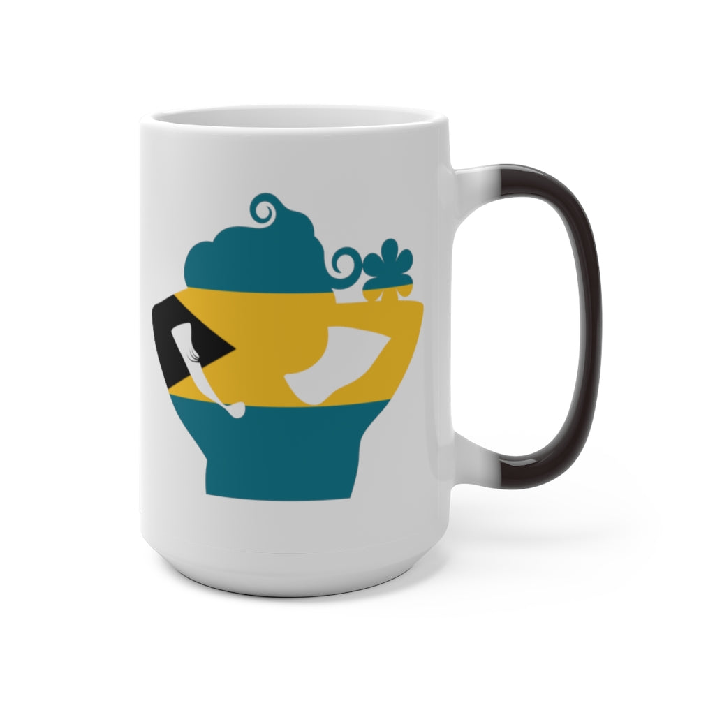Bahamas Lady Color Changing Mug