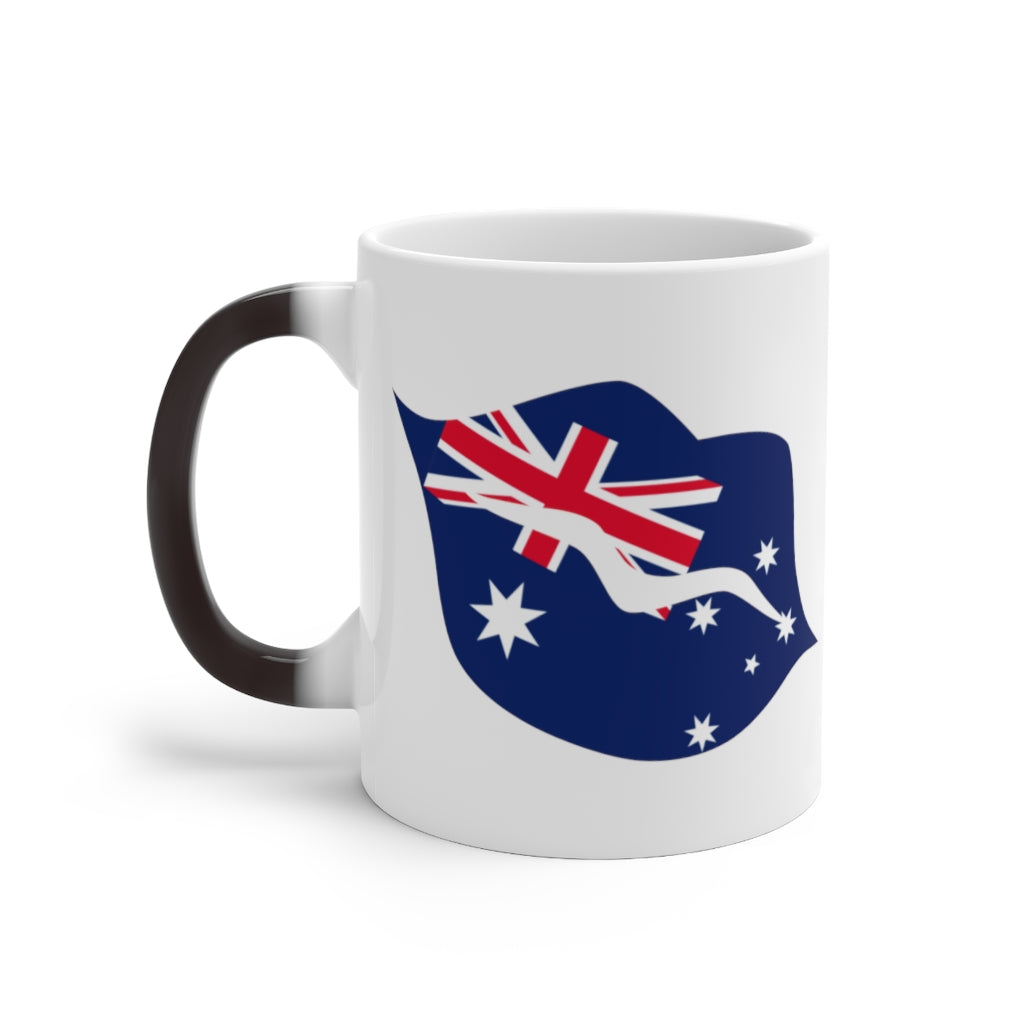 Australia Lips Color Changing Mug