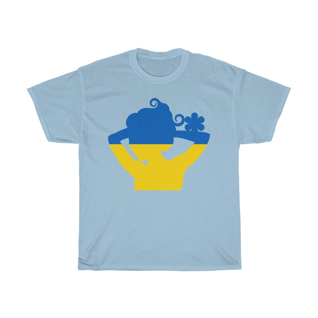 Ukraine Lady Flag Standard Tee - Unisex