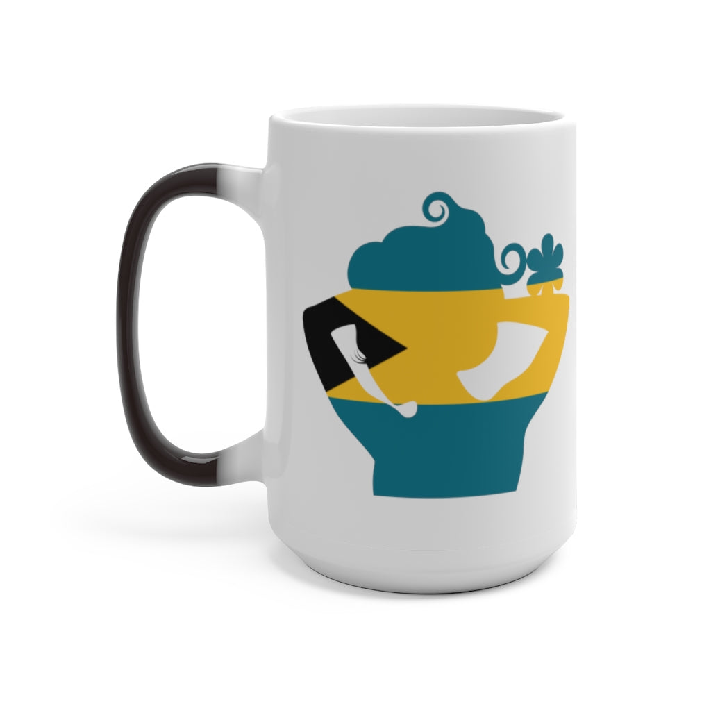 Bahamas Lady Color Changing Mug