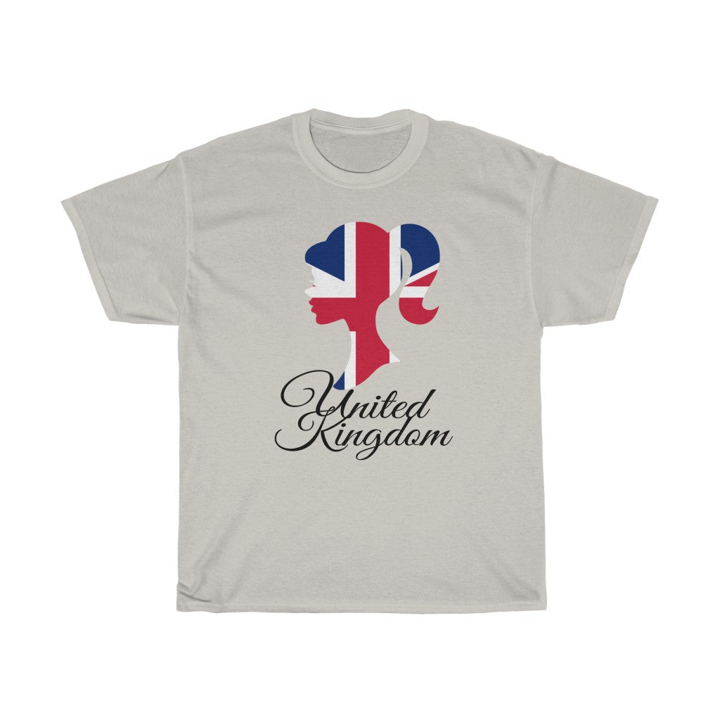 United Kingdom Girl Flag Standard Tee 1 - Unisex