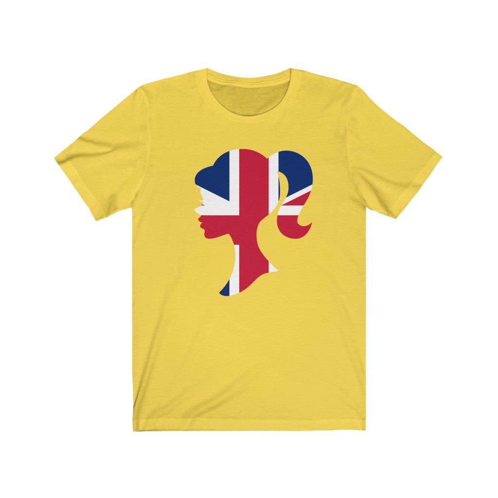 United Kingdom Girl Flag Premium Tee - Unisex