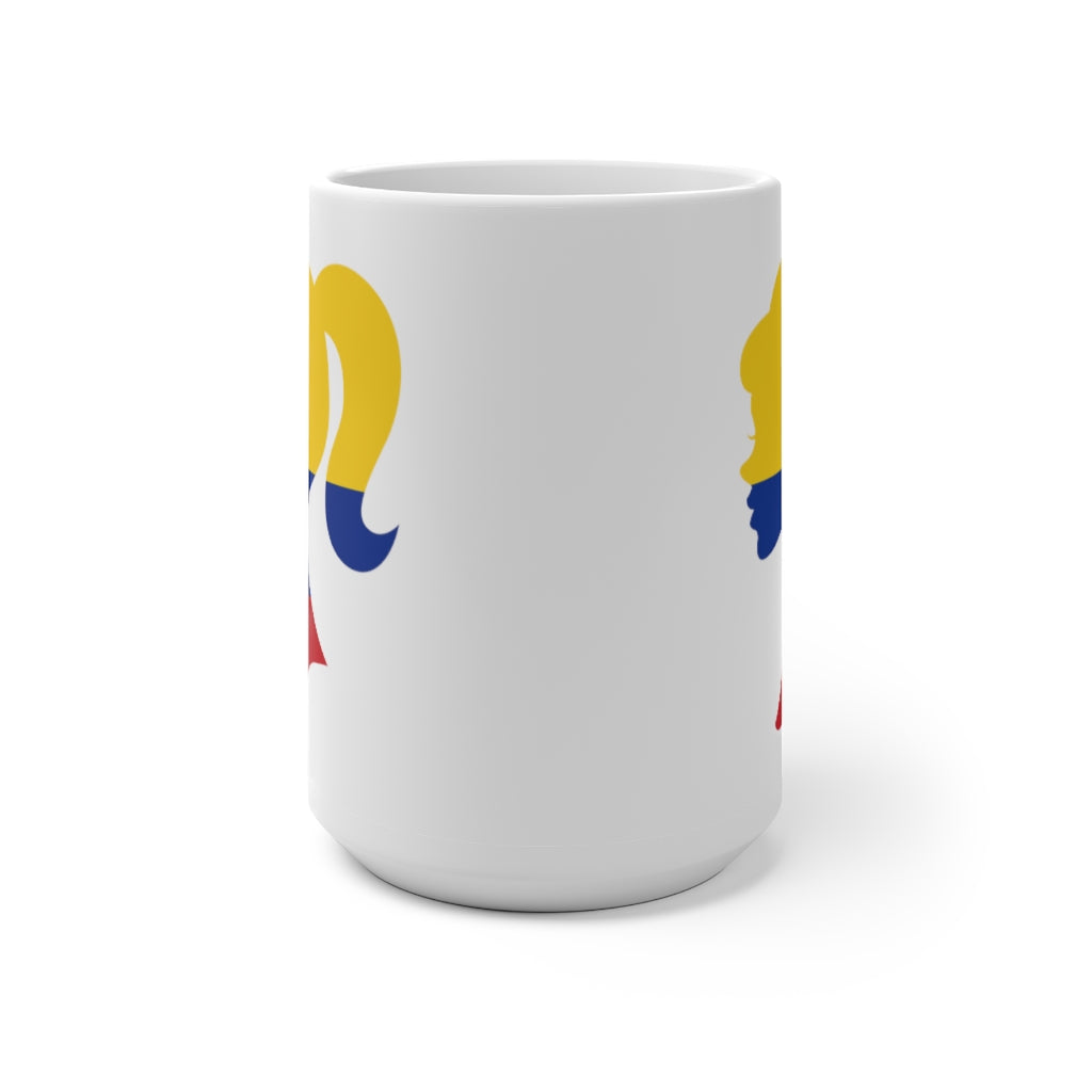 Colombia Girl Color Changing Mug