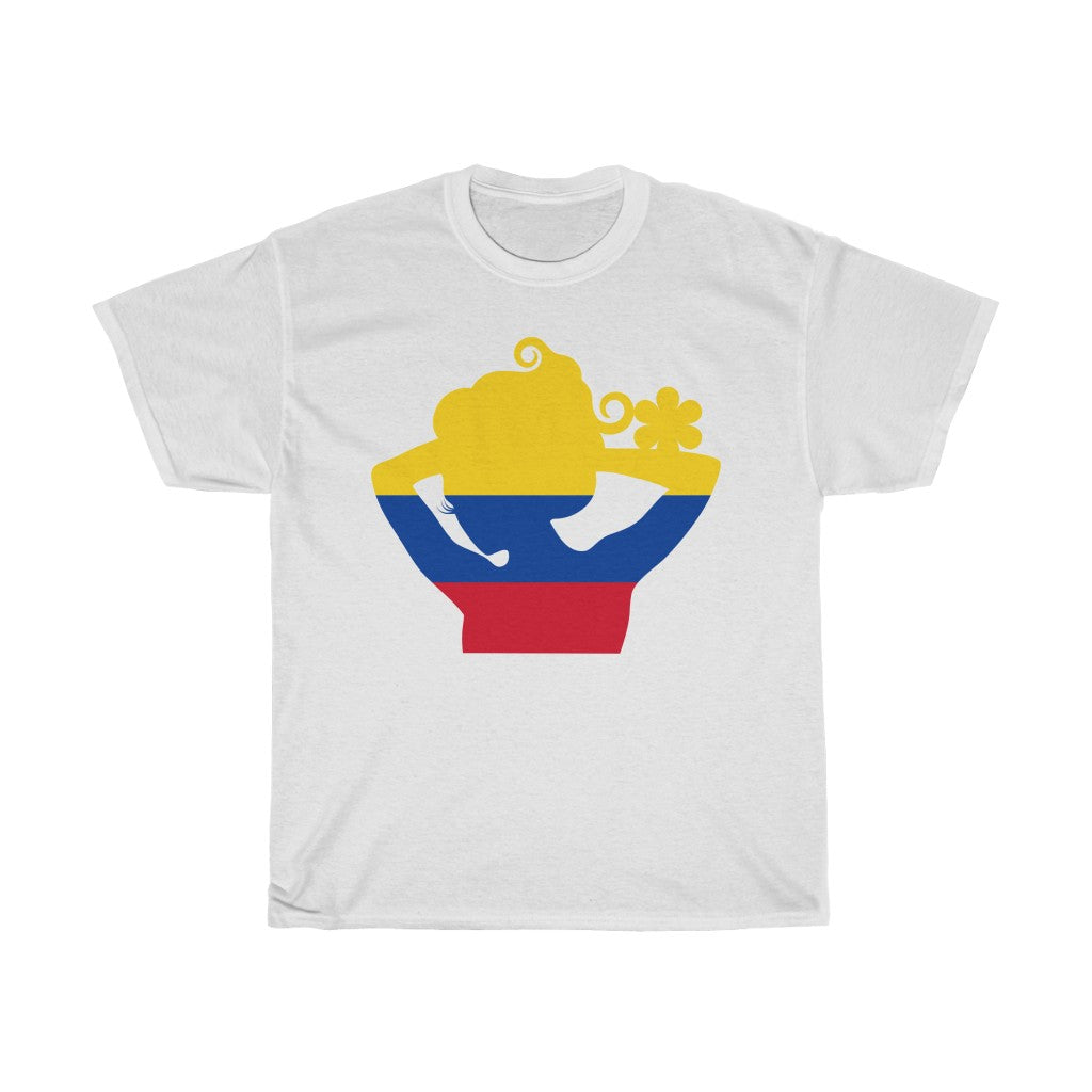 Colombia Lady Flag Standard Tee - Unisex