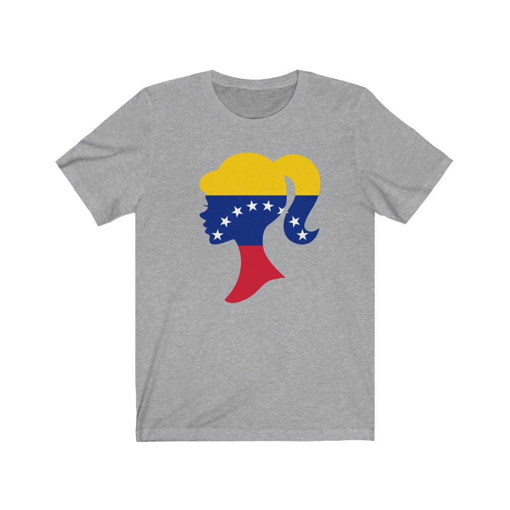 Venezuela Girl Flag Premium Tee - Unisex