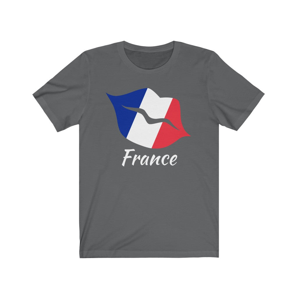 France Lips Flag Premium Tee 2 - Unisex
