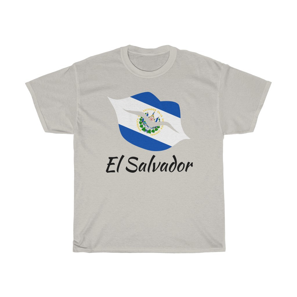 El Salvador Lips Flag Standard Tee 1 - Unisex