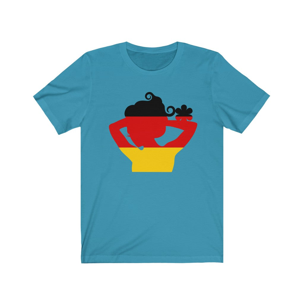 Germany Lady Flag Premium Tee - Unisex