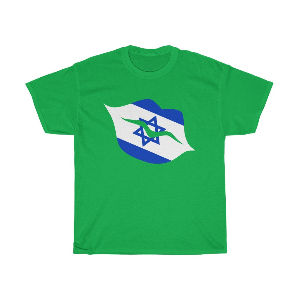 Israel Lips Flag Standard Tee - Unisex