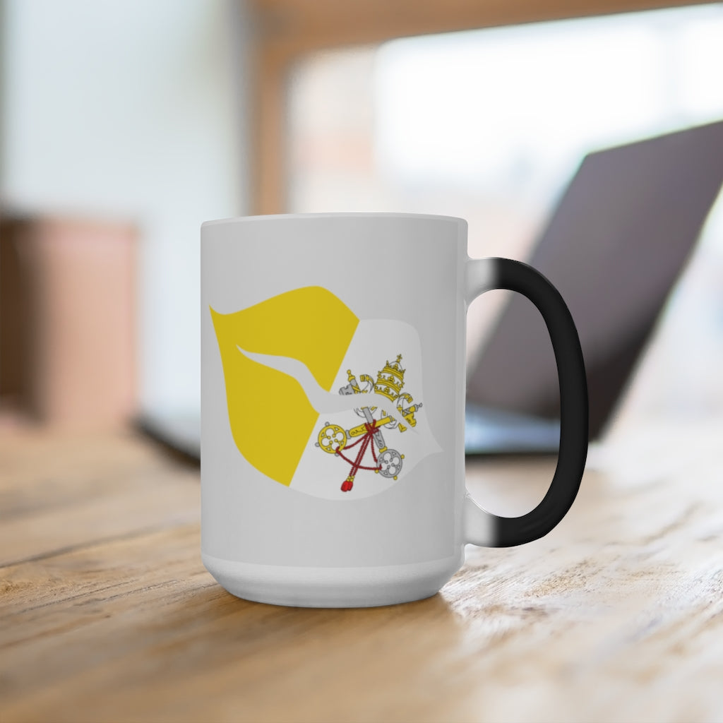 Holy See Lips Color Changing Mug