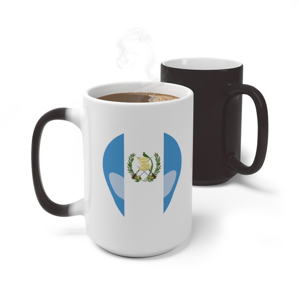 Guatemala Alien Color Changing Mug