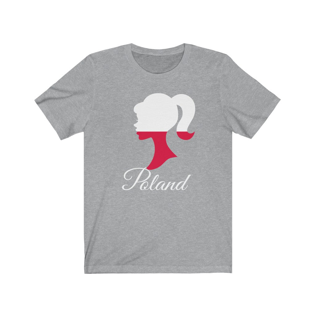 Poland Girl Flag Premium Tee 2 - Unisex