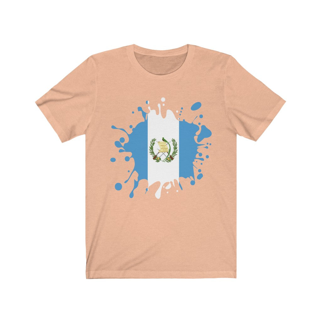 Guatemala Splat Flag Premium Tee - Unisex
