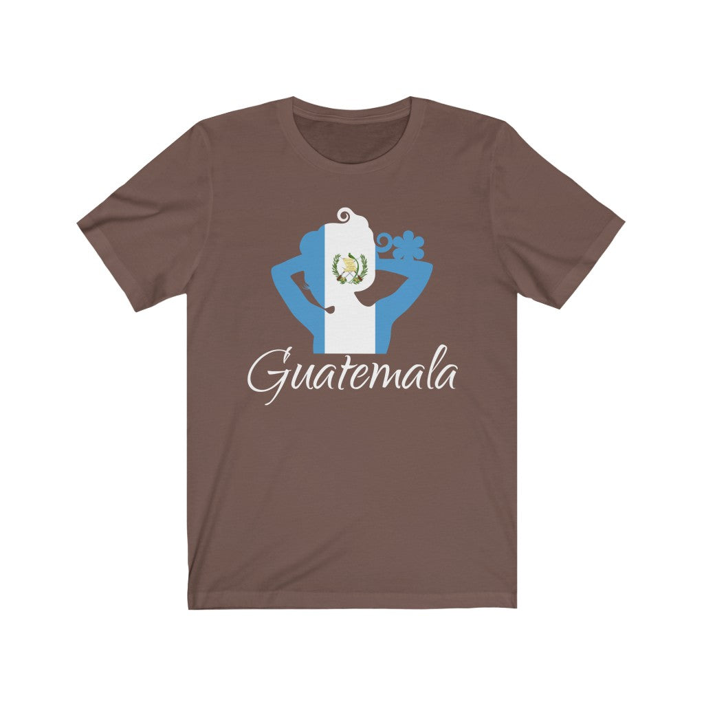 Guatemala Lady Flag Premium Tee 2 - Unisex