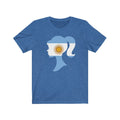Argentina Girl Flag Premium Tee - Unisex