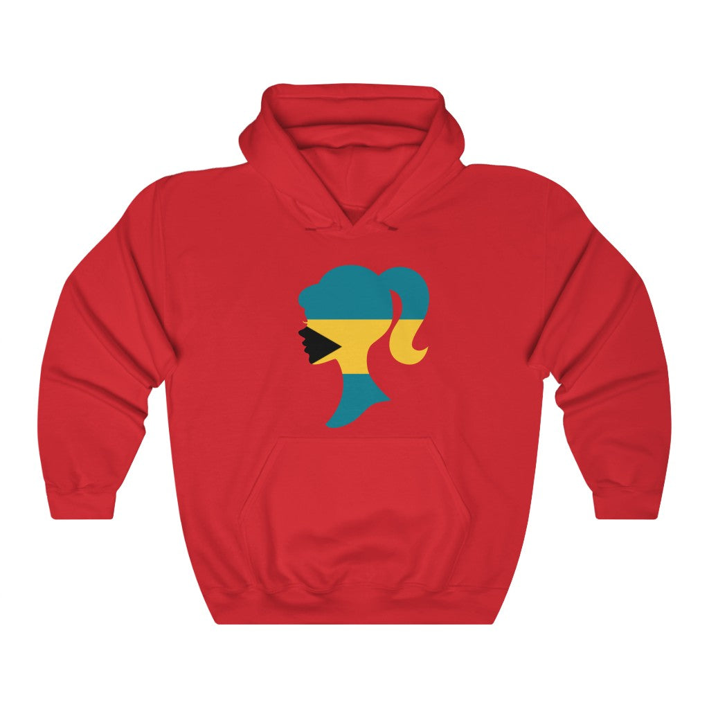 Bahamas Girl Flag Hoodie Sweatshirt - Unisex