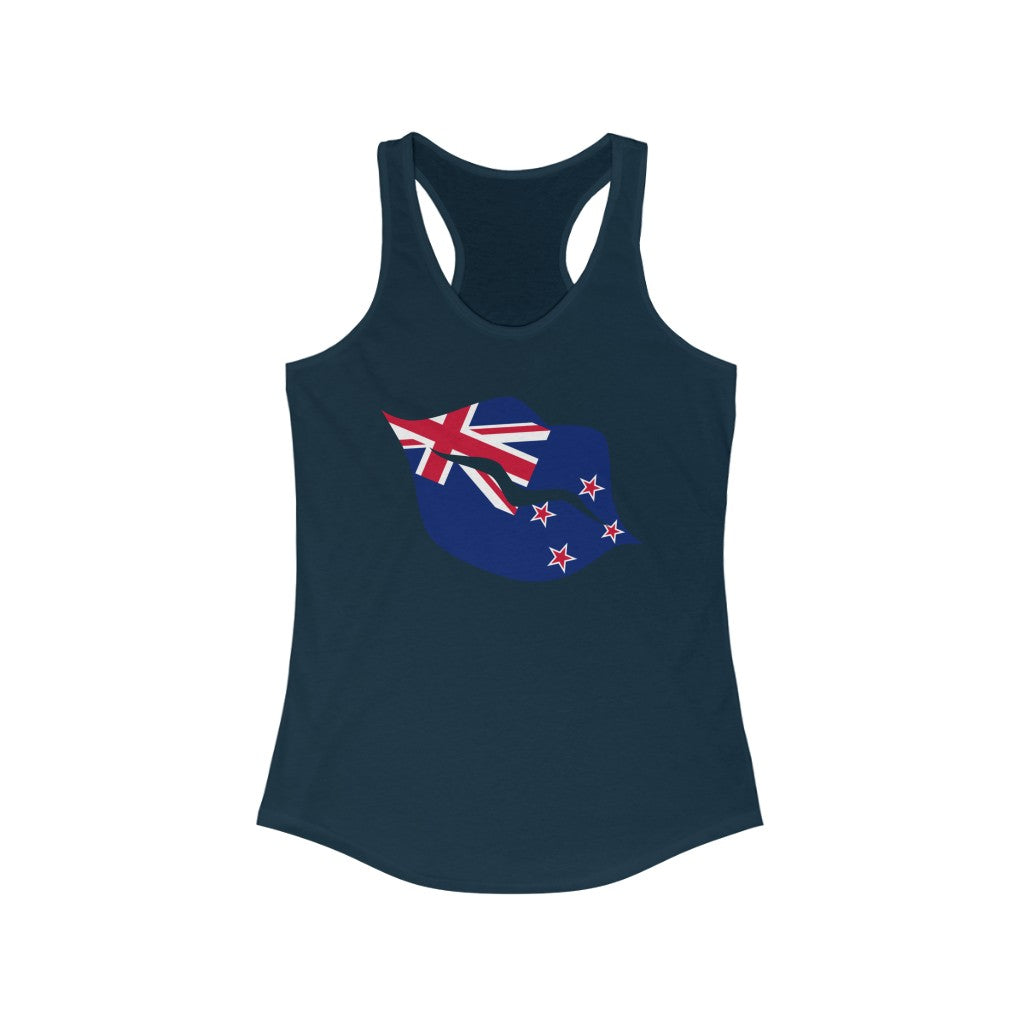 New Zealand Lips Flag Tank - Women