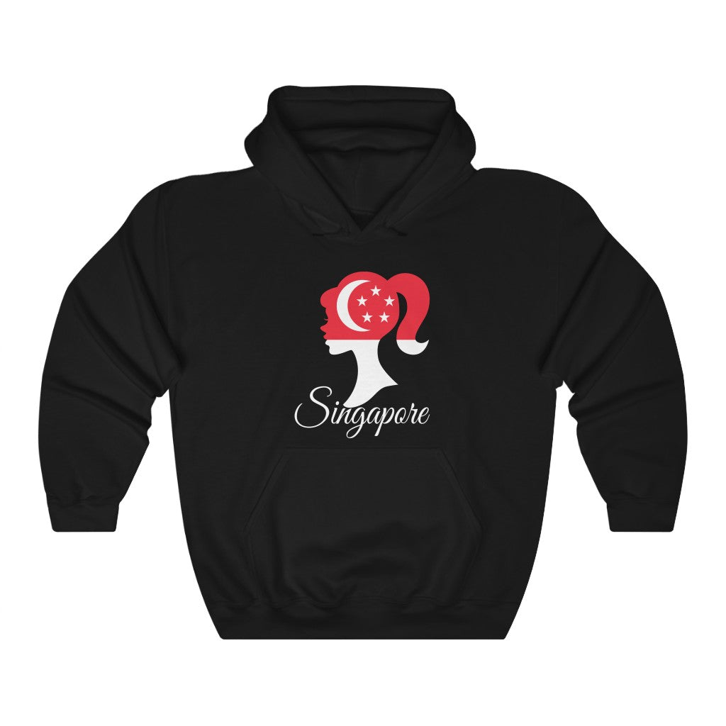 Singapore Girl Flag Hoodie Sweatshirt 2 - Unisex