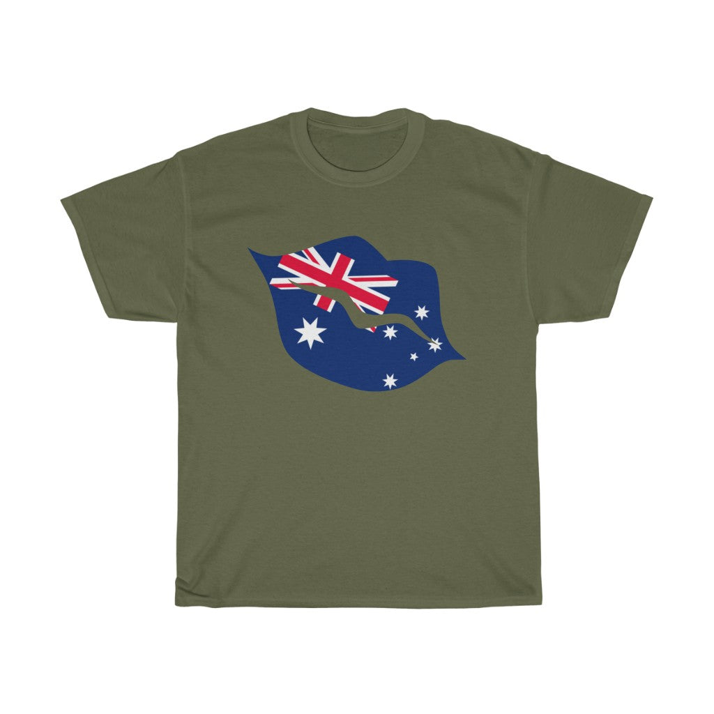 Australia Lips Flag Standard Tee - Unisex