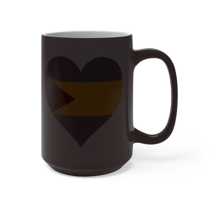 Bahamas Heart Color Changing Mug