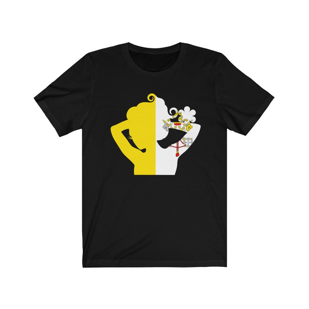 Holy See Lady Flag Premium Tee - Unisex
