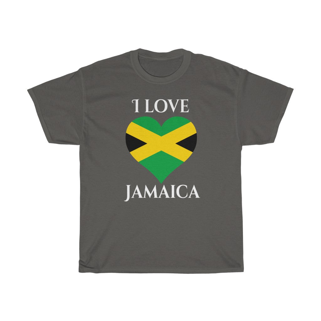 Jamaica Heart Flag Standard Tee 2 - Unisex