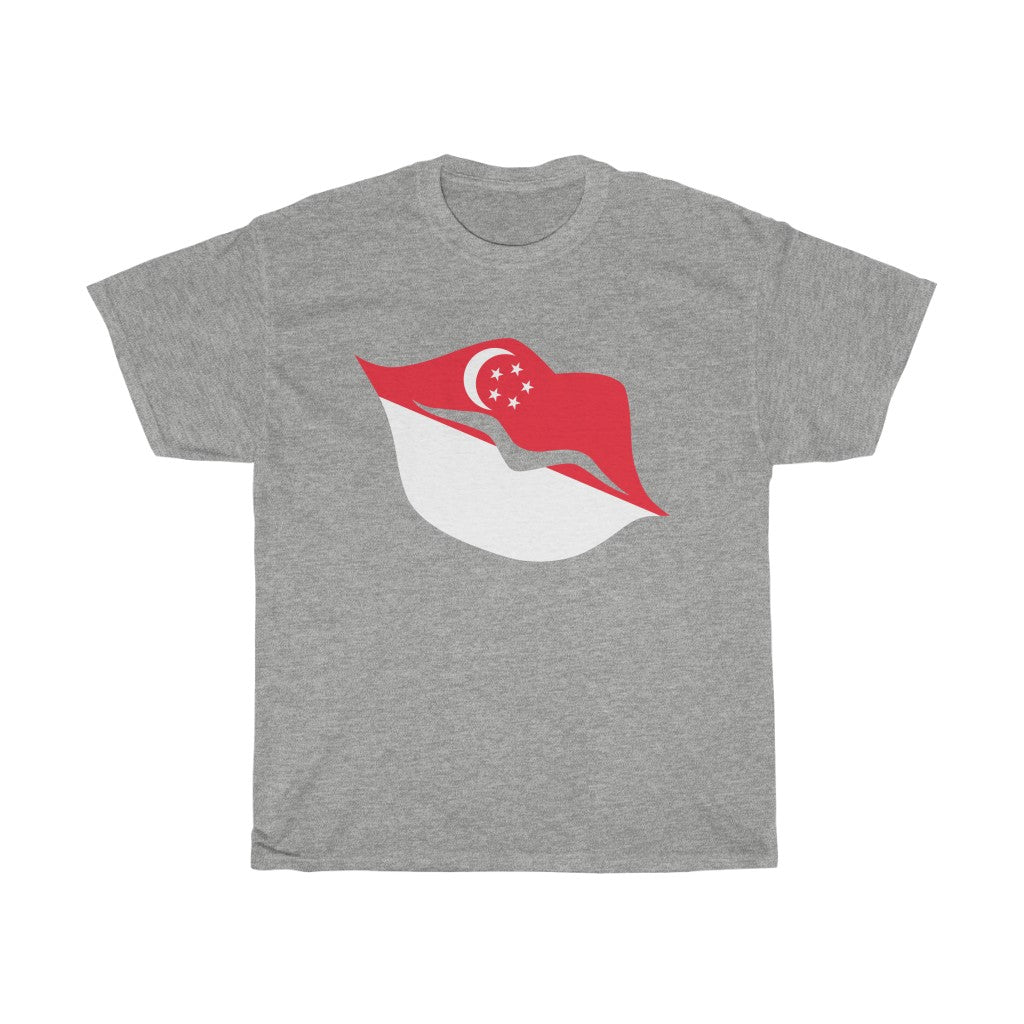 Singapore Lips Flag Standard Tee - Unisex
