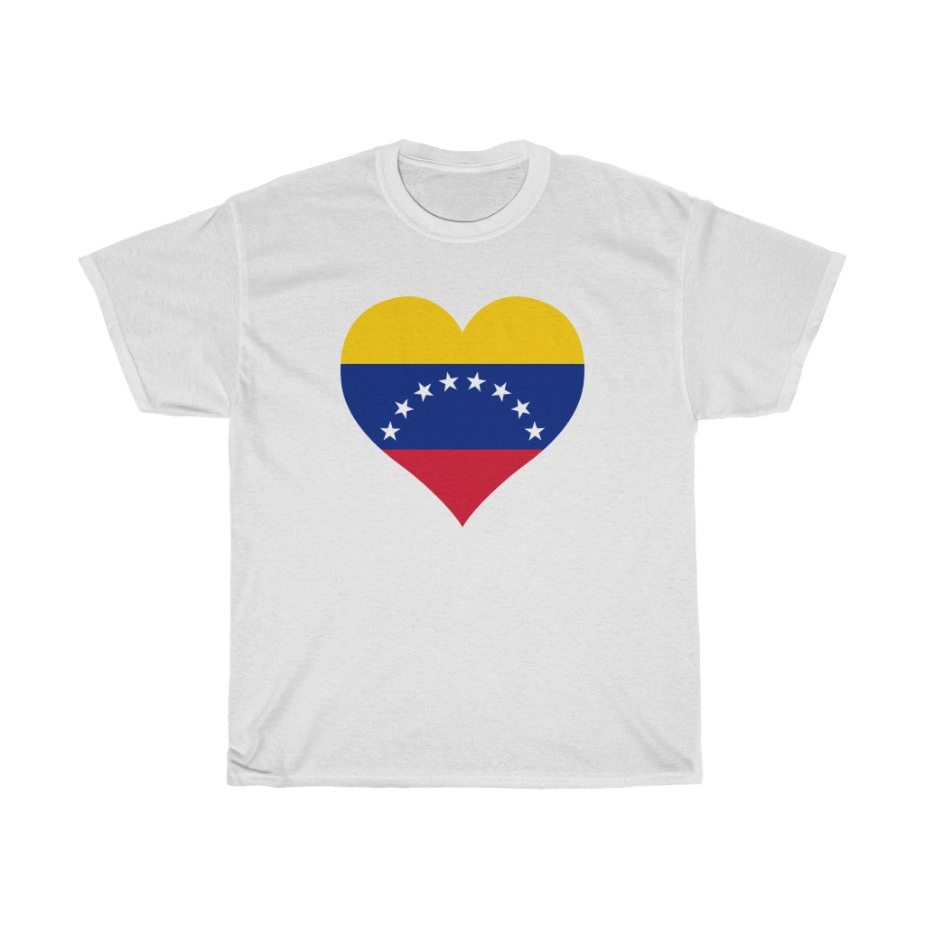 Venezuela Heart Flag Standard Tee - Unisex