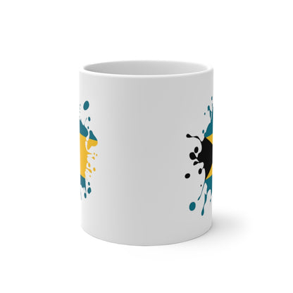 Bahamas Splat Color Changing Mug