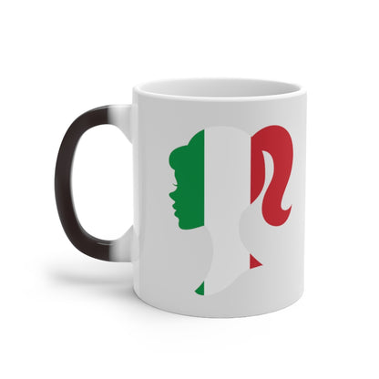 Italy Girl Color Changing Mug