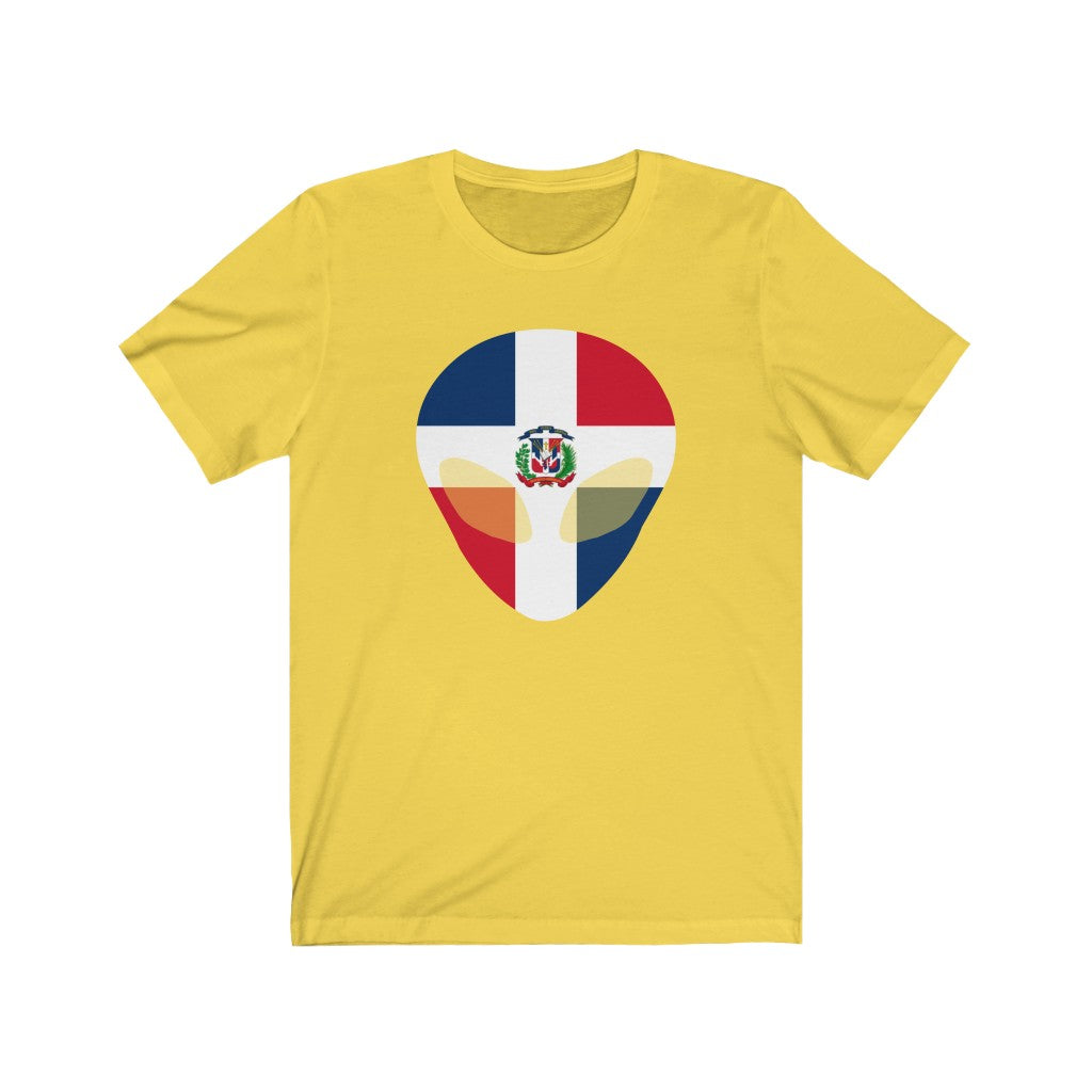 Dominican Republic Alien Flag Premium Tee - Unisex