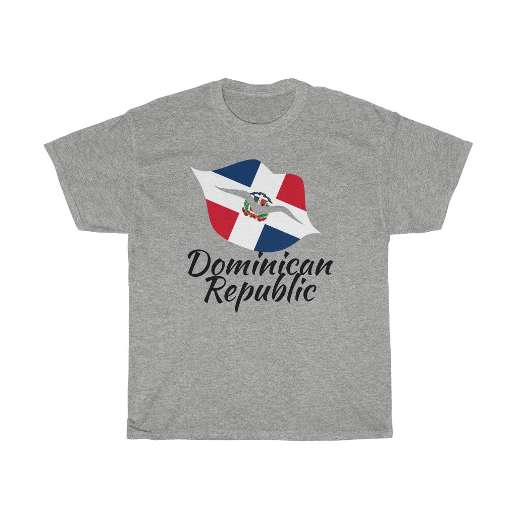 Dominican Republic Lips Flag Standard Tee 1 - Unisex