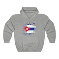 Cuba Splat Flag Hoodie Sweatshirt - Unisex