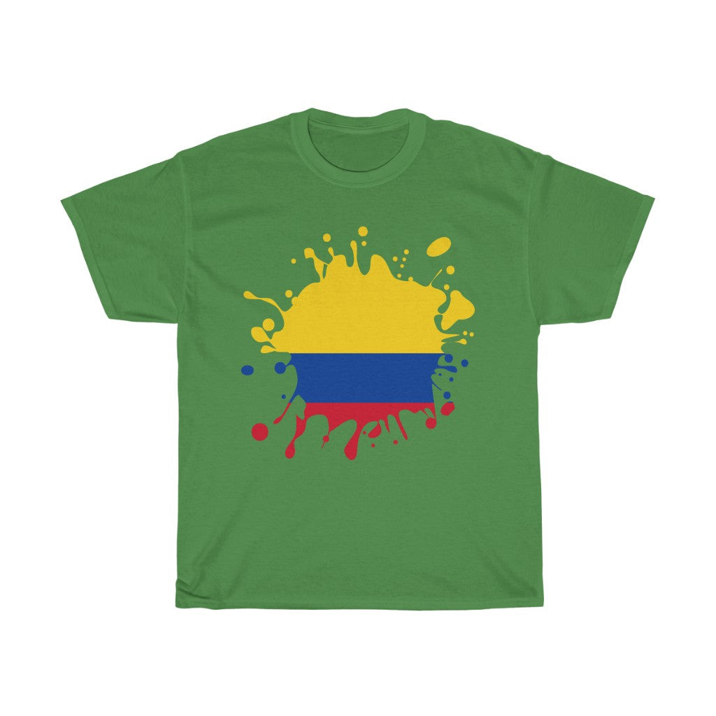 Colombia Splat Flag Standard Tee - Unisex