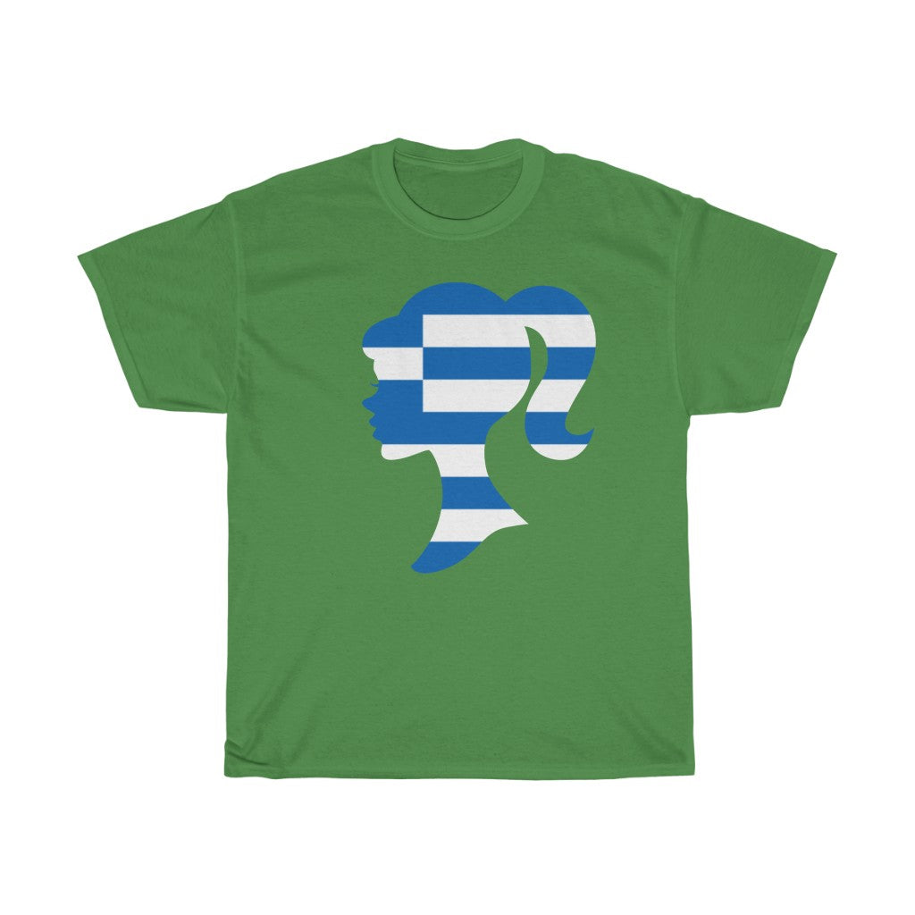 Greece Girl Flag Standard Tee - Unisex