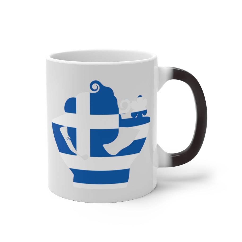 Greece Lady Color Changing Mug