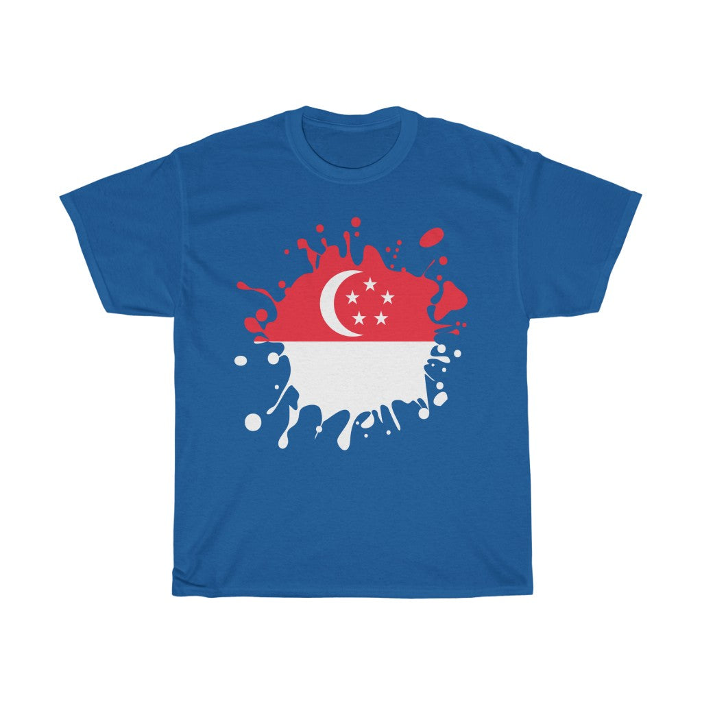Singapore Splat Flag Standard Tee - Unisex