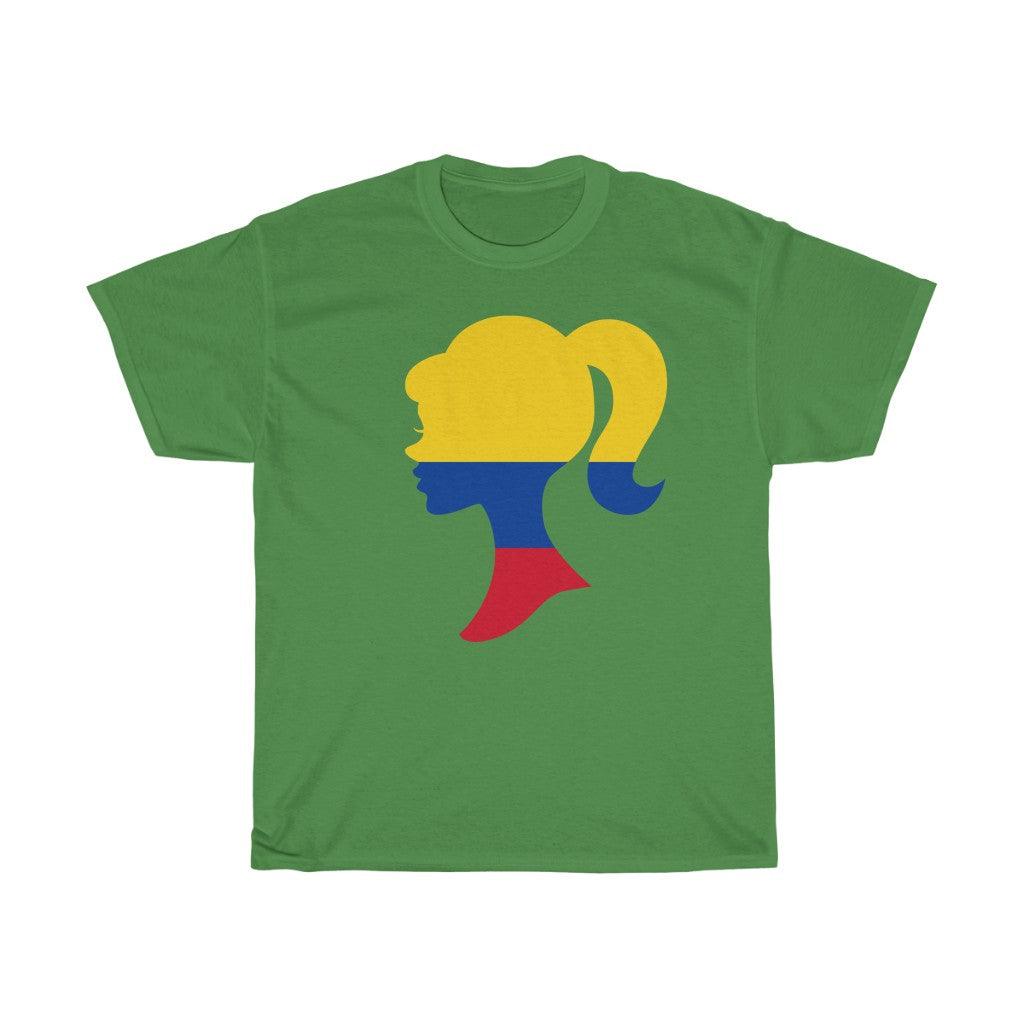 Colombia Girl Flag Standard Tee - Unisex