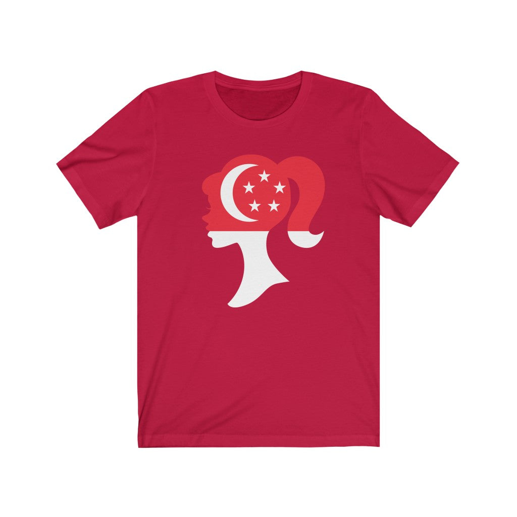 Singapore Girl Flag Premium Tee - Unisex
