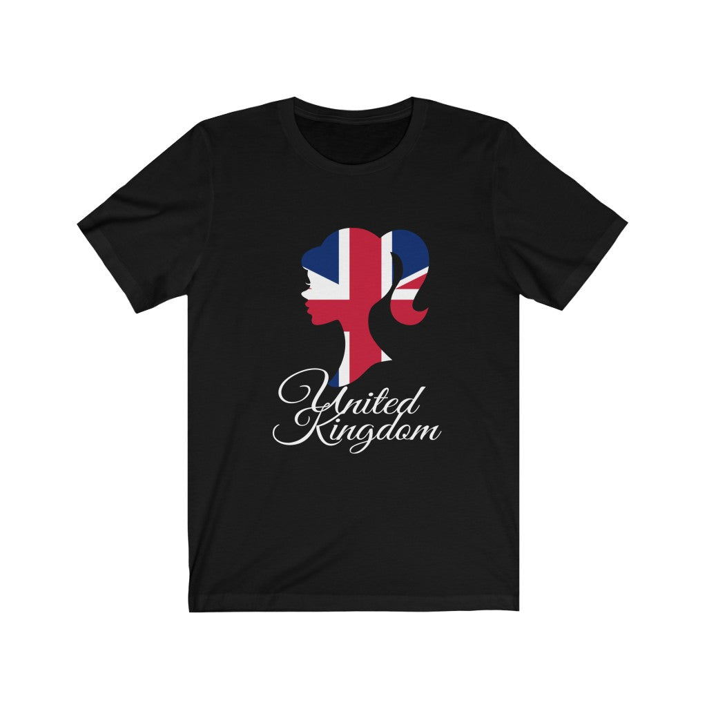 United Kingdom Girl Flag Premium Tee 2 - Unisex