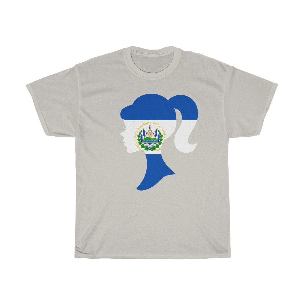 El Salvador Girl Flag Standard Tee - Unisex