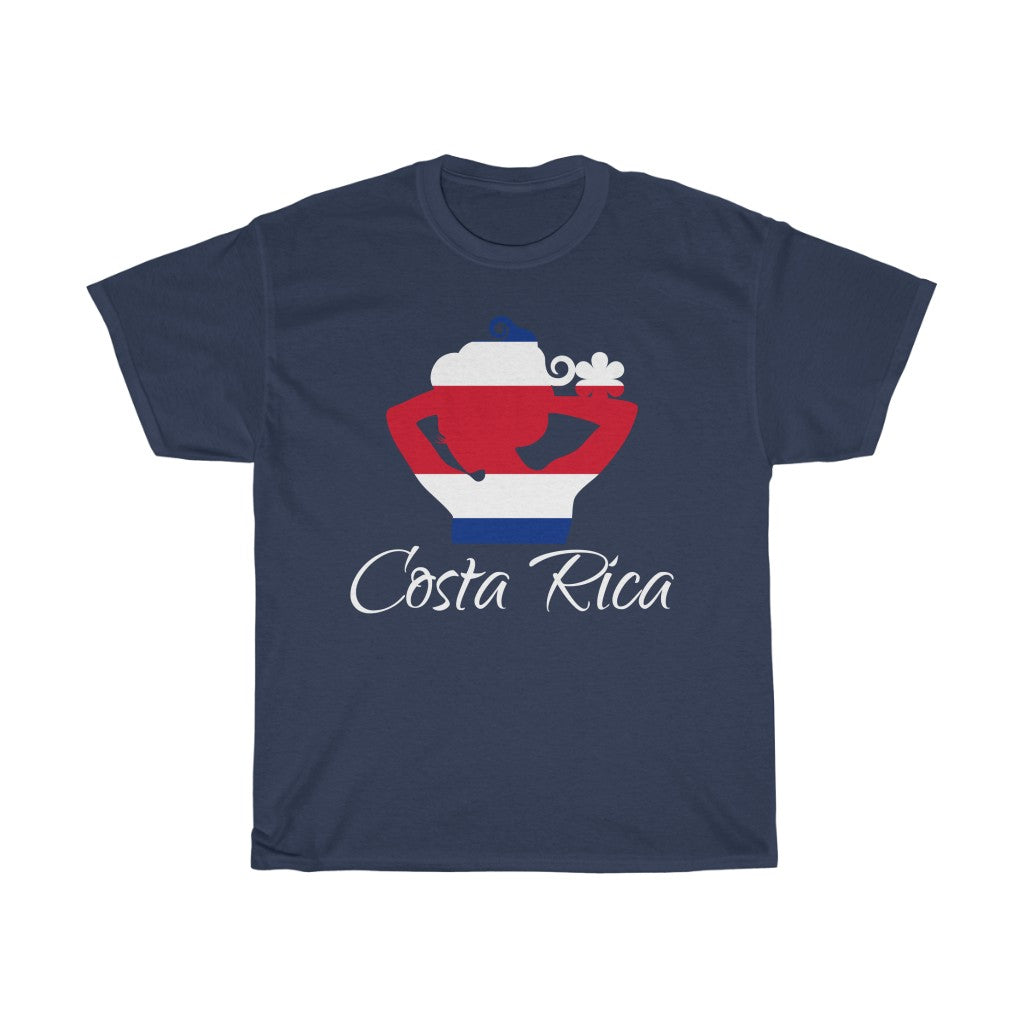 Costa Rica Lady Flag Standard Tee 2 - Unisex