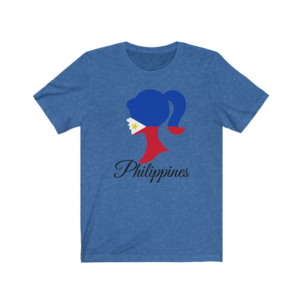 Philippines Girl Flag Premium Tee 1 - Unisex