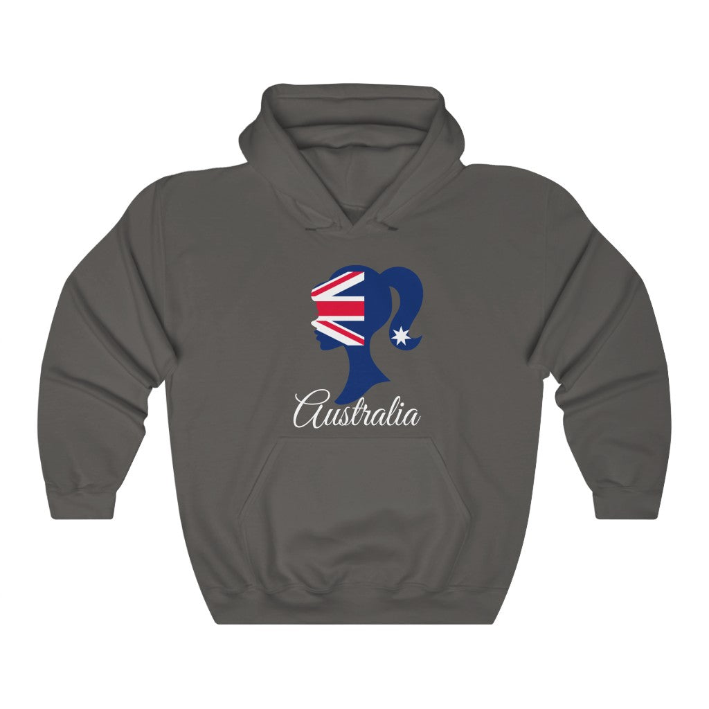 Australia Girl Flag Hoodie Sweatshirt 2 - Unisex