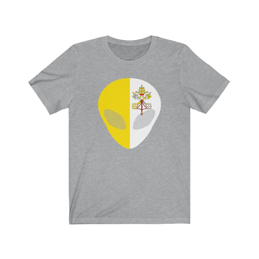 Holy See Alien Flag Premium Tee - Unisex