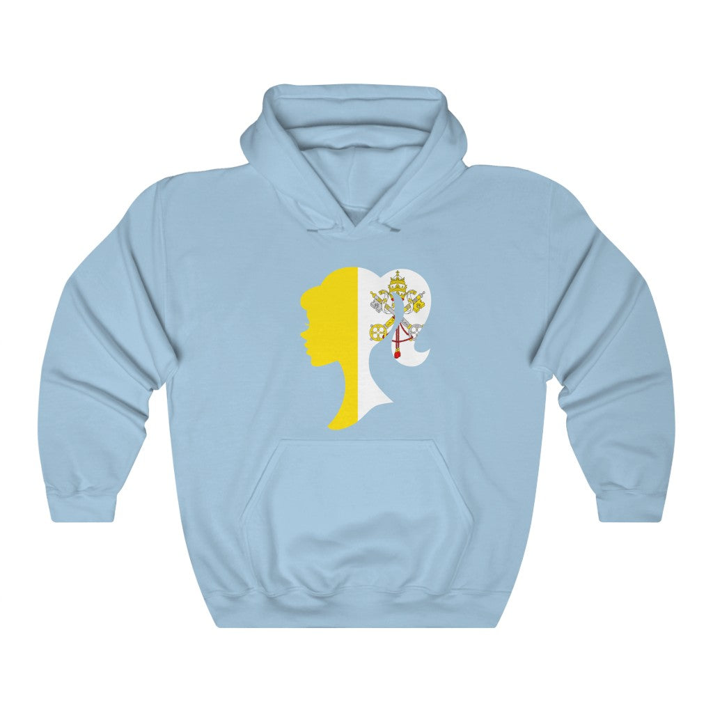 Holy See Girl Flag Hoodie Sweatshirt - Unisex
