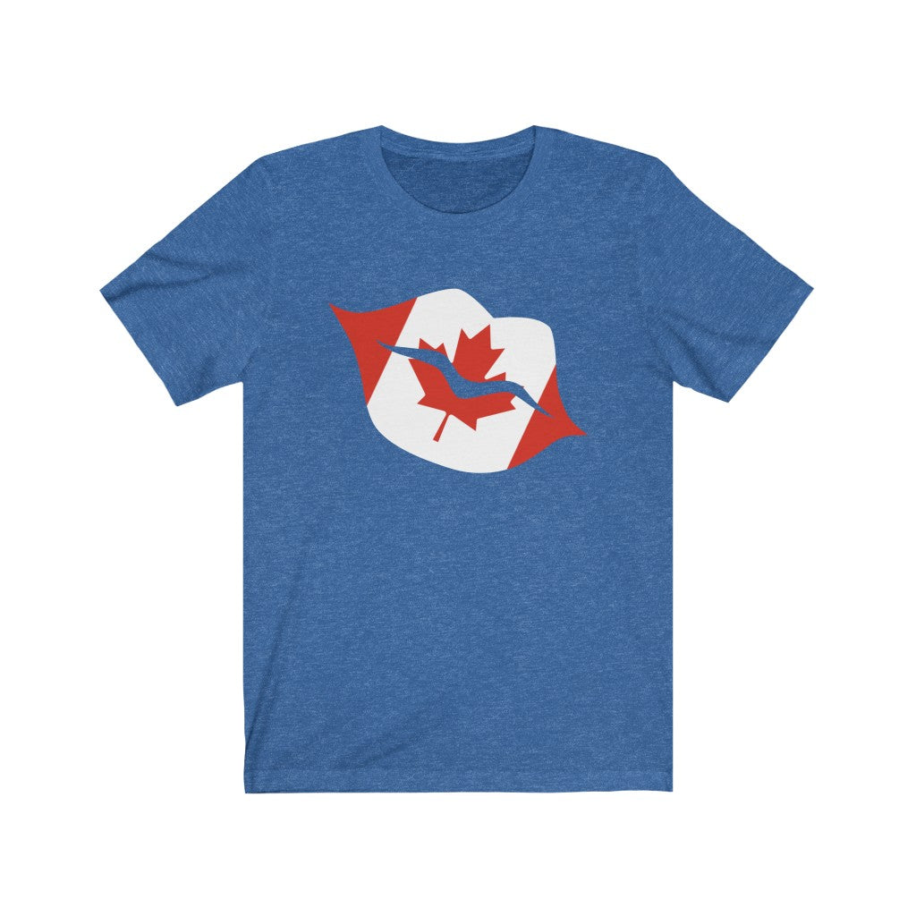 Canada Lips Flag Premium Tee - Unisex